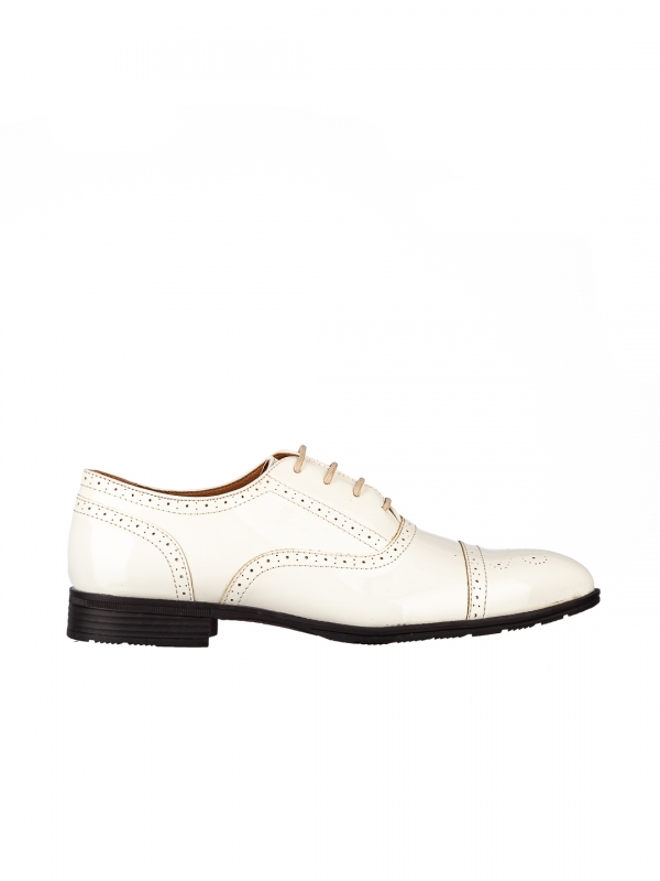 Ανδρικά παπούτσια Gildo λευκά, 3 - Kalapod.gr