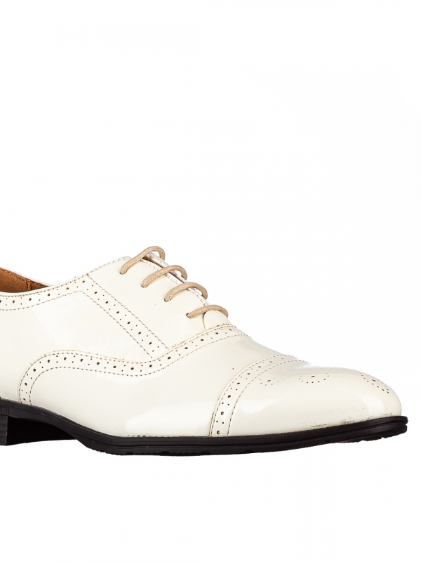Ανδρικά παπούτσια Gildo λευκά, 4 - Kalapod.gr