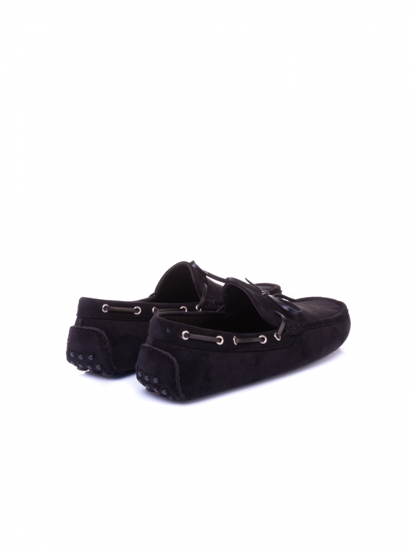 Ανδρικά παπούσια Parten μαύρα, 2 - Kalapod.gr