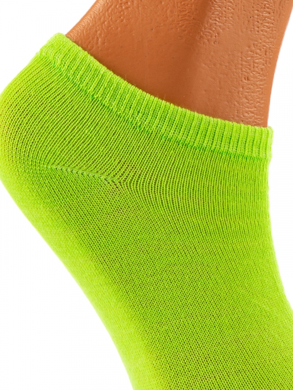 Σετ 3 ζευγάρια παιδικές κάλτσες  σκούρο πράσινο ανοίχτο πράσινο μωβ, 3 - Kalapod.gr