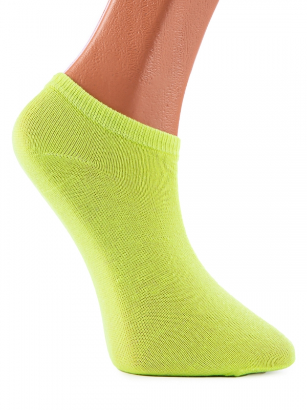 Σετ 3 ζευγάρια παιδικές κάλτσες  σκούρο πράσινο ανοίχτο πράσινο μωβ, 6 - Kalapod.gr