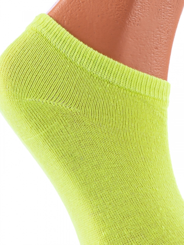 Σετ 3 ζευγάρια παιδικές κάλτσες  σκούρο πράσινο ανοίχτο πράσινο μωβ, 7 - Kalapod.gr