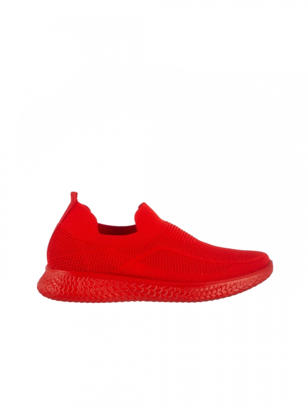 Ανδρικά αθλητικά παπούτσια κόκκινα από ύφασμα  Gilberto, 4 - Kalapod.gr