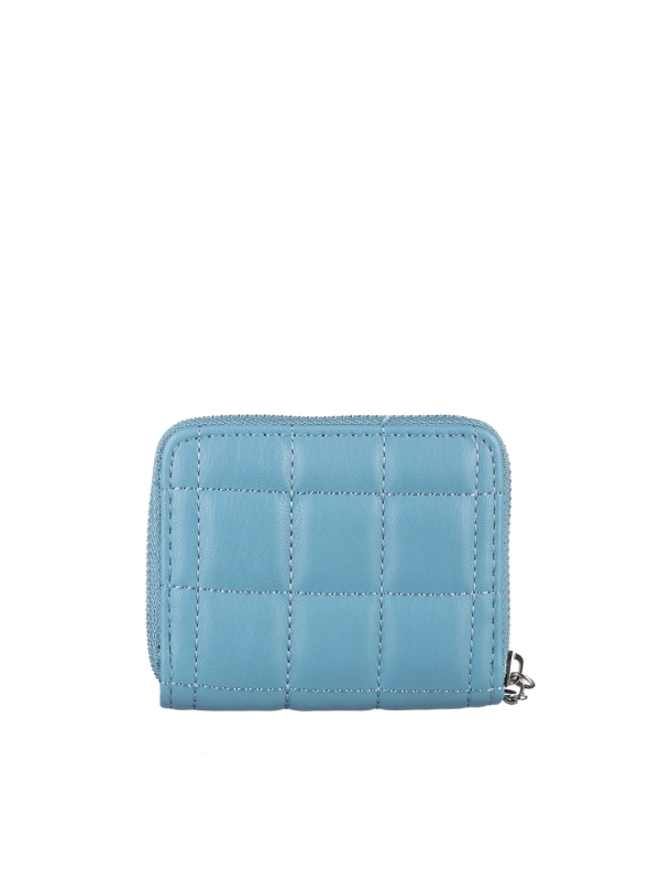 Γυναικείο πορτοφόλι μπλε   από οικολογικό δέρμα  Tomasa, 5 - Kalapod.gr