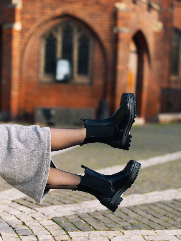 Γυναικείες μπότες  Belisa μαύρα - Kalapod.gr