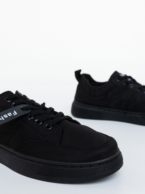 Ανδρικά αθλητικά παπούτσια Arhan Μαύρο, 4 - Kalapod.gr