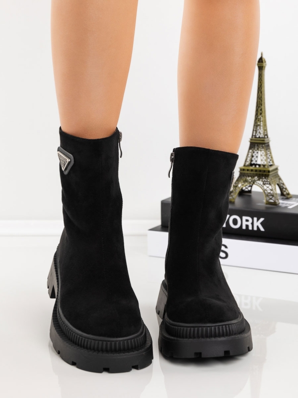 Γυναικείες Μπότες Onada Μαύρο, 4 - Kalapod.gr