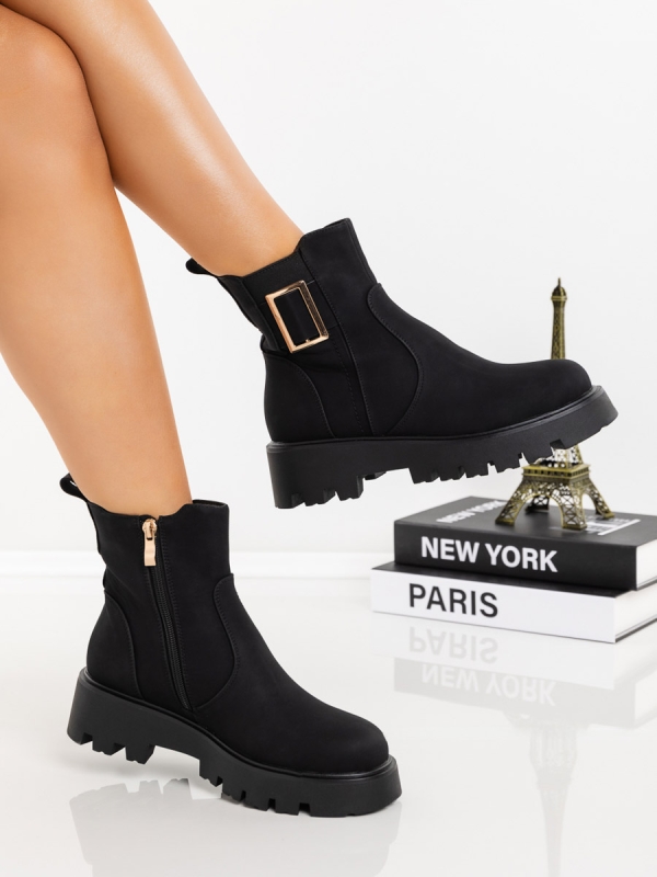 Γυναικείες Μπότες Onaia Μαύρο, 3 - Kalapod.gr