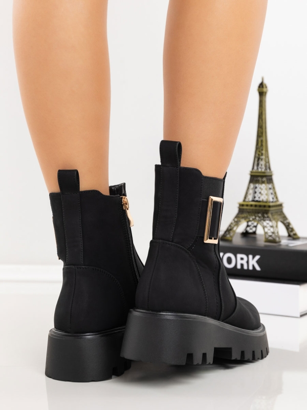 Γυναικείες Μπότες Onaia Μαύρο, 5 - Kalapod.gr