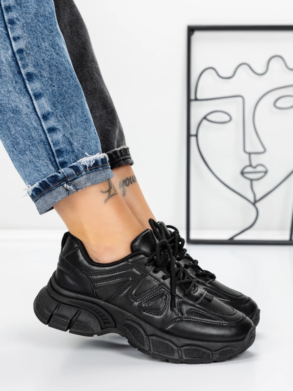 Γυναικεία αθλητικά παπούτσια Karisa Μαύρο - Kalapod.gr