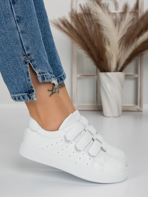 Γυναικεία Αθλητικά Παπούτσια Ekora Λευκό, 2 - Kalapod.gr