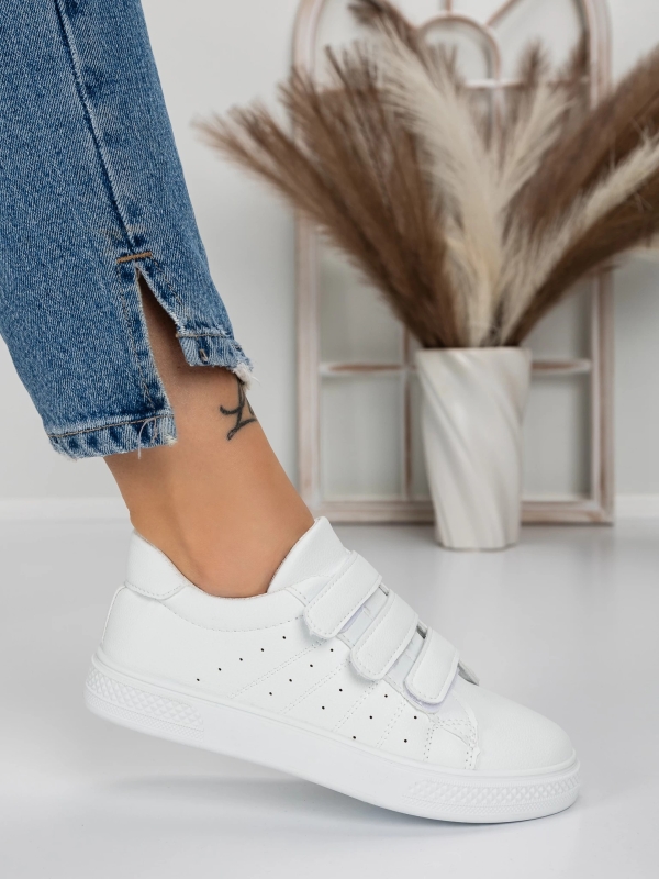 Γυναικεία Αθλητικά Παπούτσια Ekora Λευκό, 3 - Kalapod.gr