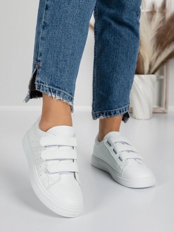 Γυναικεία Αθλητικά Παπούτσια Ekora Λευκό, 4 - Kalapod.gr