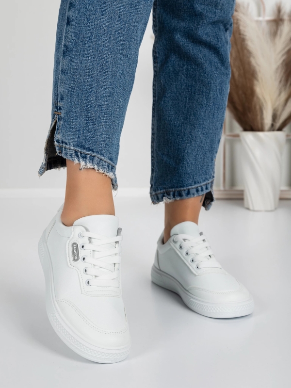 Γυναικεία Αθλητικά Παπούτσια Madeva Λευκό-Γκρί, 3 - Kalapod.gr