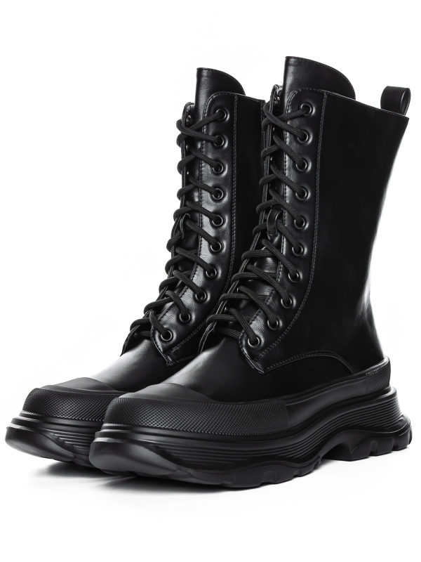 Γυναικείες μπότες Fasiva μαύρα, 4 - Kalapod.gr