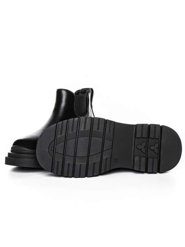 Γυναικεία μπότακια Amitilia μαύρα, 5 - Kalapod.gr