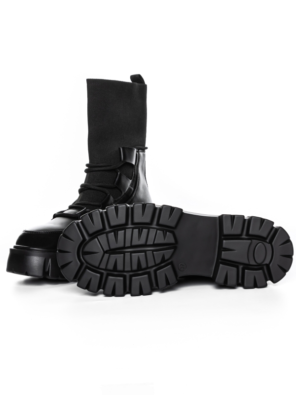 Γυναικείες μπότες Andyra μαύρα, 5 - Kalapod.gr