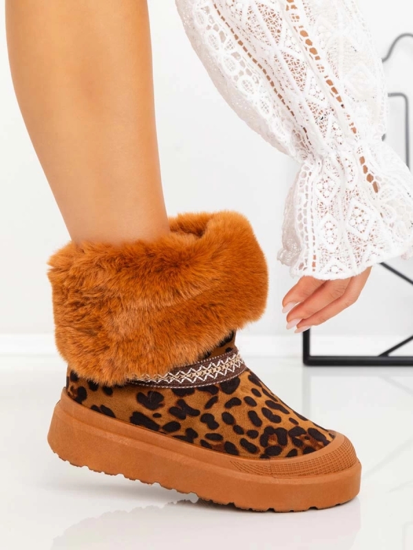 Γυναικείες μπότες UG Nelina  Λεοπάρδαλη - Kalapod.gr