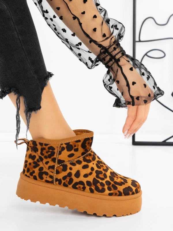 Γυναικείες μπότες UG Rosaza  Λεοπάρδαλη, 5 - Kalapod.gr